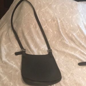 Leather coach bag
